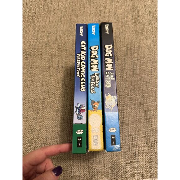 Dog Man and Cat Kid Hardcover Book Bundle Dav Pilkey - Picture 3 of 6